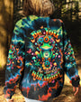 Be You The World Will Adjust Tie Dye Frog Mushroom Psychedelic AOP Shirts _7_ qBy7R