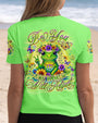 Be You the World Will Adjust Green Frog Cute Peace AOP Shirts _12_ 2bADy