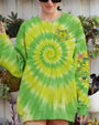 Be You the World Will Adjust Hippie Frog Tie Dye Peace Van Tee for Women AOP Shirts _9_ CEgRB