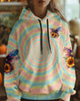 Be You the World Will Adjust Tie Dye Dragonfly and Sunflower AOP Shirts _10_ Rv1y5