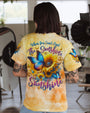 Be the Sunshine Sunflower and Butterfly Tie Dye AOP Shirts _1_ Dg6Re