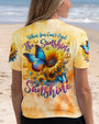 Be the Sunshine Sunflower and Butterfly Tie Dye AOP Shirts _3_ iOXFI