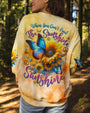 Be the Sunshine Sunflower and Butterfly Tie Dye AOP Shirts _7_ n1Cb5