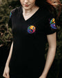 Breathe In Peace Breathe Out Love Yin Yang Hummingbird Mindful Quote Yoga AOP Shirts _4_ edH2m
