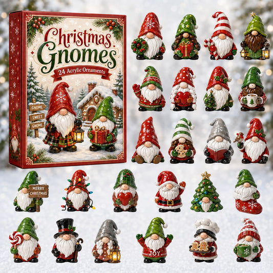 CHRISTMAS_KICKOFF_40_OFF_ _Christmas_Gnomes_Advent_Calendar_2026_ _24 Day_Festive_Countdown_Acrylic_Charms_Blind_Box_ _Gift_For_Family_Members