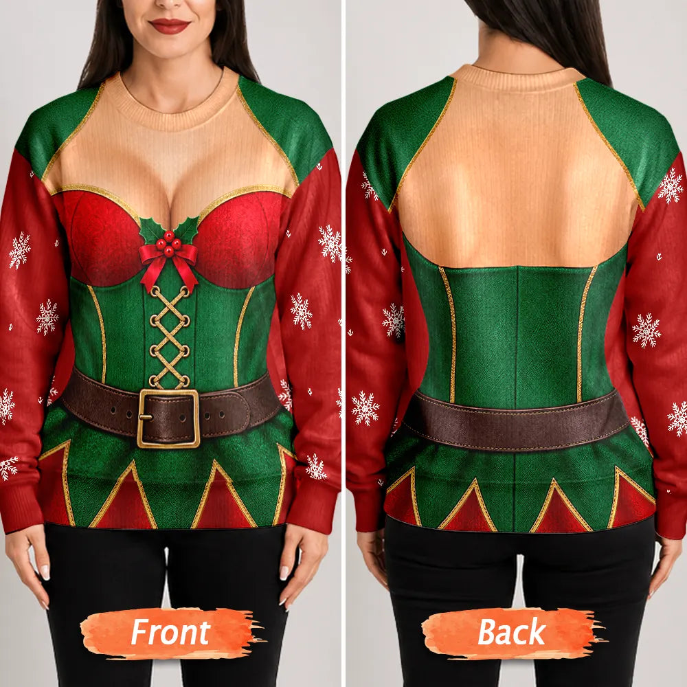 Christmas3DSexyBodyWifeSisters PersonalizedUnisexUglySweater TS1156 CLA3983 Mk4
