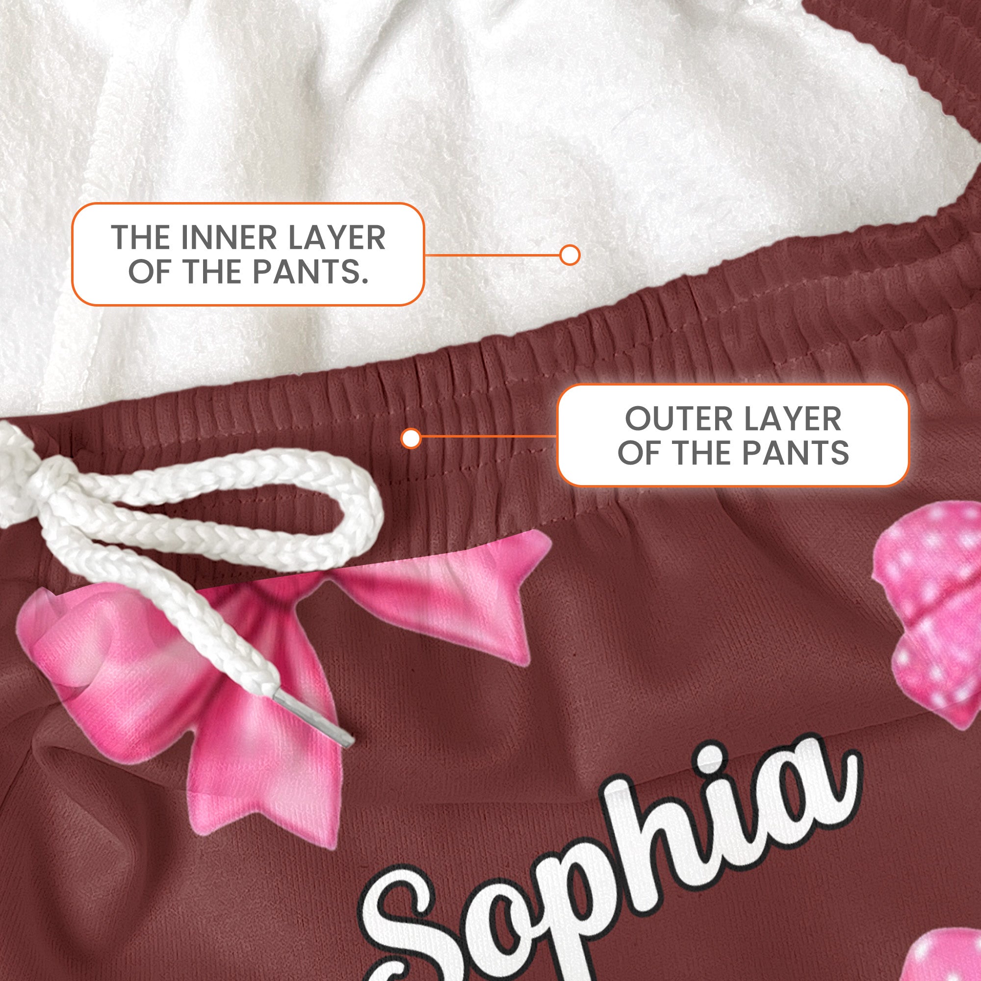 Coquette Bow Tennis Custom Name_ Gift For Tennis Player_ Tennis Team Personalized Lounge Pants_8