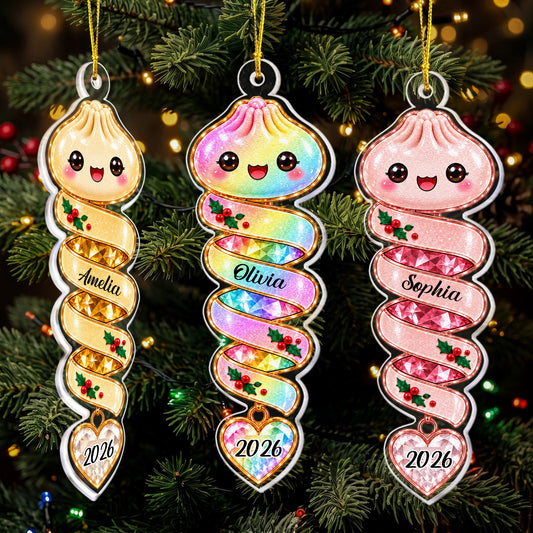 Custom Name Squishy Ornament Gift For Kids  Personalized Ornament_1