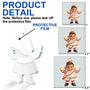 CustomPhoto3DEffectFaceArtFunnyBabyKid PersonalizedCustomShapedAcrylicOrnament MK5