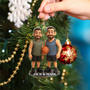 CustomPhoto3DEffectFigureArtBasketballLover PersonalizedCustomShapedAcrylicOrnament MK3