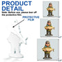 CustomPhoto3DEffectFigureArtFishingFisherman PersonalizedCustomShapedAcrylicOrnament MK5