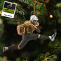 CustomPhotoAmericanFootballPlayers PersonalizedAcrylicPhotoOrnament TK818 CLA1474 MkDEF