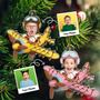 CustomPhotoFunnyKidFaceAirplane PersonalizedAcrylicPhotoOrnament TG066 CLA1533 MOCKUPDEF