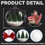 CustomPhotoFunnyKidFaceRidingShark Personalized3DAcrylicBallOrnament AH1131 Mk 1