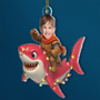 CustomPhotoFunnyKidFaceShark PersonalizedAcrylicPhotoOrnament TK841 CLA1526 MkWebs1