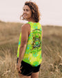 Desert Highway Cool Wind in My Hair Tie Dye Green Car and Sunflower AOP Shirts _5_ oXody