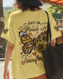 Don_E2_80_99t Be Afraid to Transform Butterfly and Sunflower Inspirational AOP Shirts _1_ og7VL