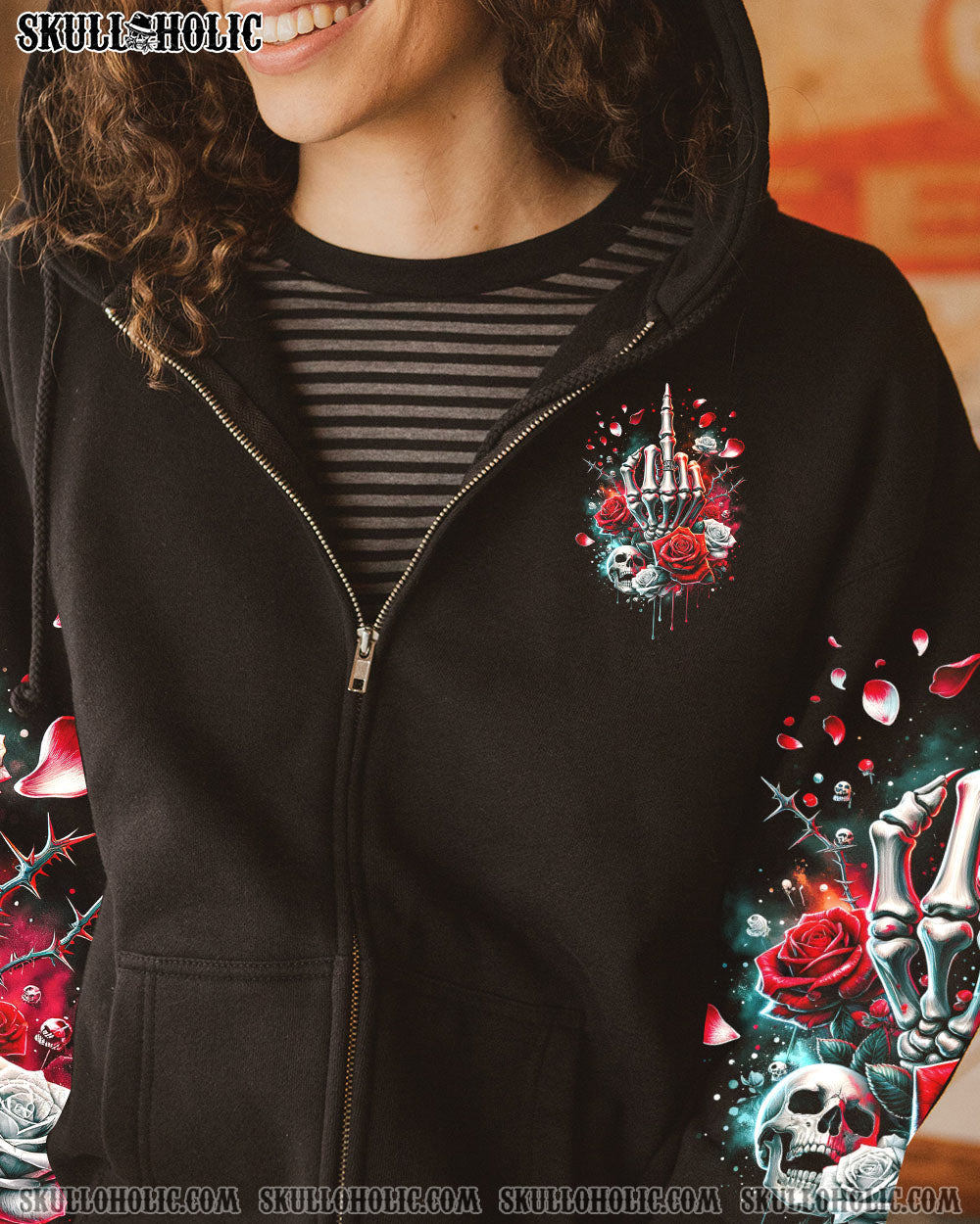 Don_E2_80_99t Just Go Away Mad Take This with You Middle Finger Skull and Rose AOP Shirts _11_ 7FWSn