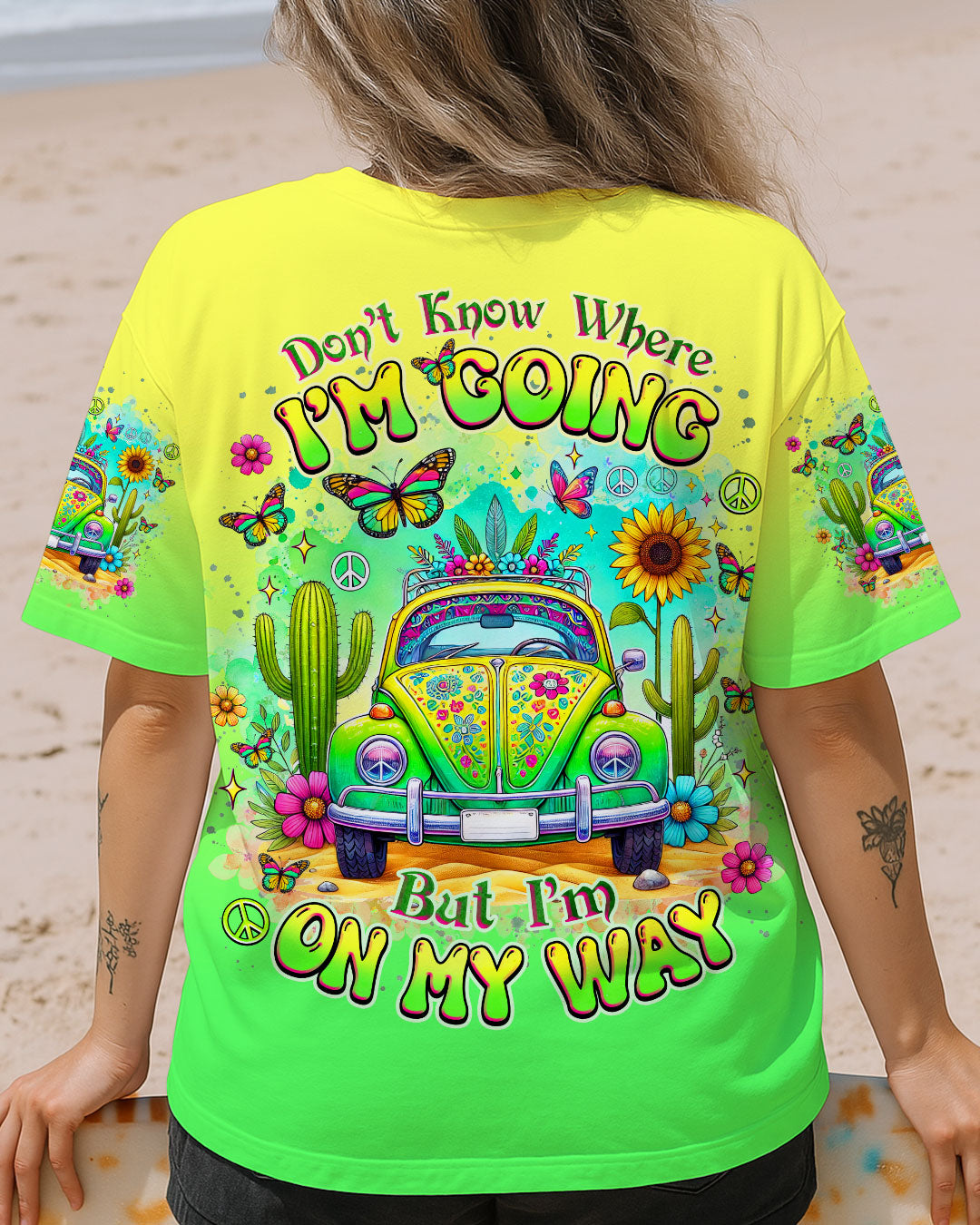 Don_E2_80_99t Know Where Im Going HippieBut Im Oh My Way Tie Dye Retro Car AOP Shirts _4_ eoRSk