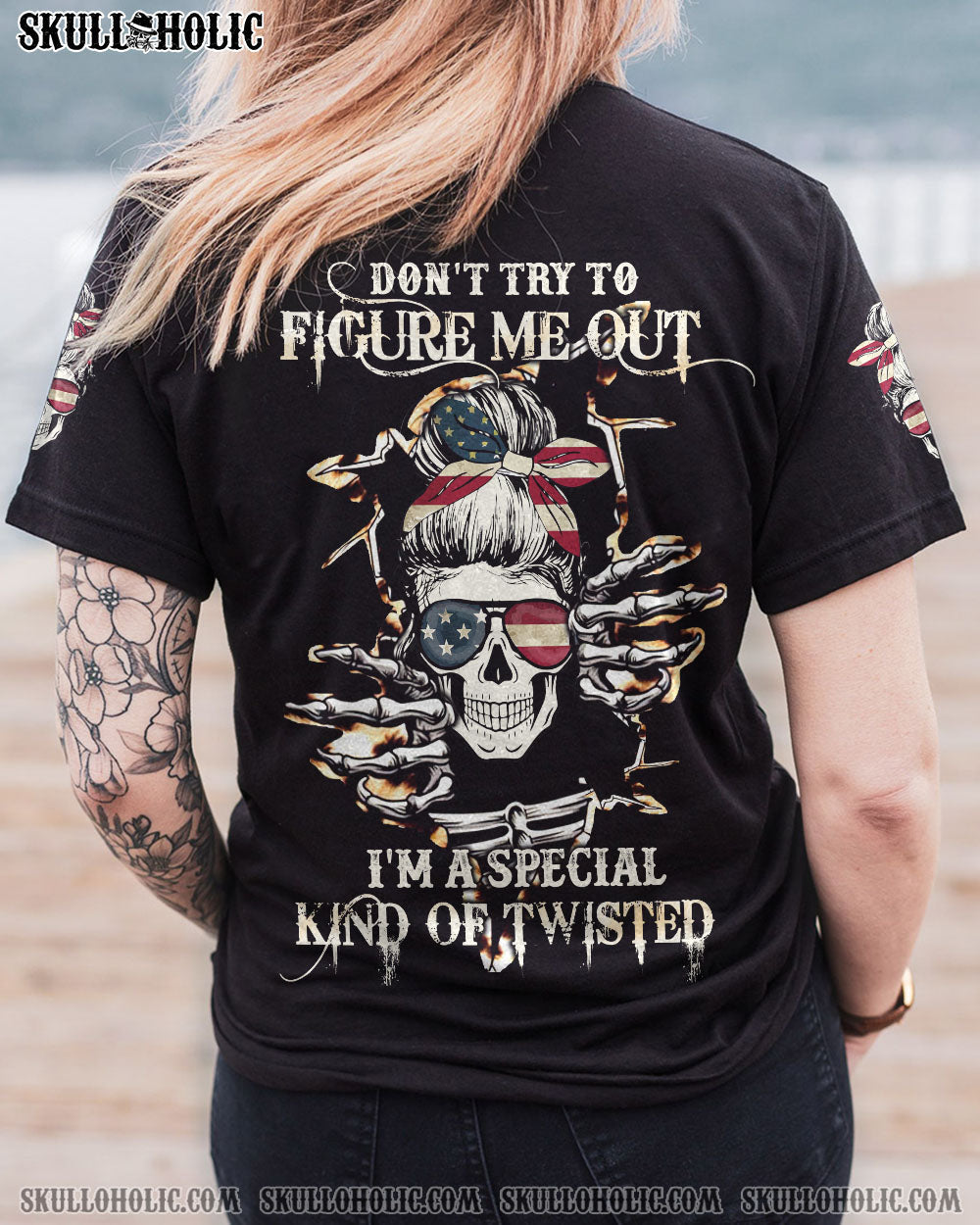 Don_E2_80_99t Try to Figure Me Out _E2_80_93 I_E2_80_99m a Special Kind of Twisted Patriotic Skull Biker Style AOP Shirts _10_ UHMrU