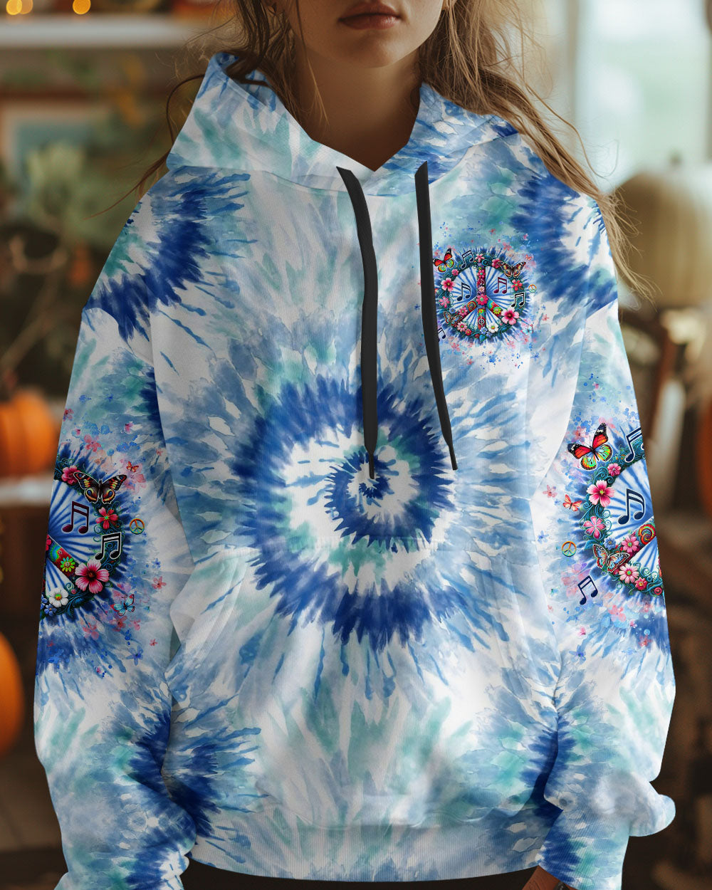 Don_E2_80_99t Worry Be Hippie Tie Dye Peace Sign and Floral Design AOP Shirts _13_ iikOF