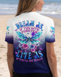 Dream As If You Live Forever Live As If Youll Die Today Dragonfly Peace Flowers AOP Shirts _6_ wbFx6