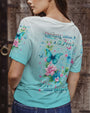 Dream Without Fear Love Without Limits Butterfly Floral Graphic AOP Shirts _12_ VMzUJ