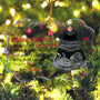 Enjoy Your Last Christmas In Peace _ Quiet  Personalized Acrylic Ornament Christmas Gift For Daddy To Bemommy to be mom Father Grandma Grandpa Family Members 3