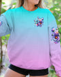 Enjoy the Little Things Tie Dye Daisy Butterfly Design for Women AOP Shirts _6_ eceOV
