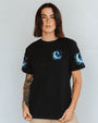 Everything Happens for a Reason Just Believe Dragonfly Moon Graphic AOP Shirts _9_ ut13S