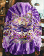 Everything Happens for a Reason Just Believe Purple Tie Dye Dragonfly AOP Shirts _12_ je3bQ