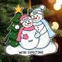 Expecting Parents Personalized Acrylic Ornament_1