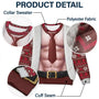 FunnyHairyMuscleBodyChristmasGiftForHusband PersonalizedUnisexUglySweater NV1631 CLA3694 MK5