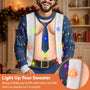 FunnyHairyMuscleBodyChristmasGiftForHusband PersonalizedUnisexUglySweater NV1631 CLA3694 MK7