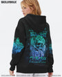 Good Girl Gone Bad Skull and Blue Roses Gothic Graphic AOP Shirts _10_ W67XP