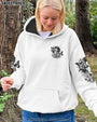 Good Girl Gone Bad The B in Me Came Out Gothic Skull _26 Roses Attitude AOP Shirts _14_ LYu78