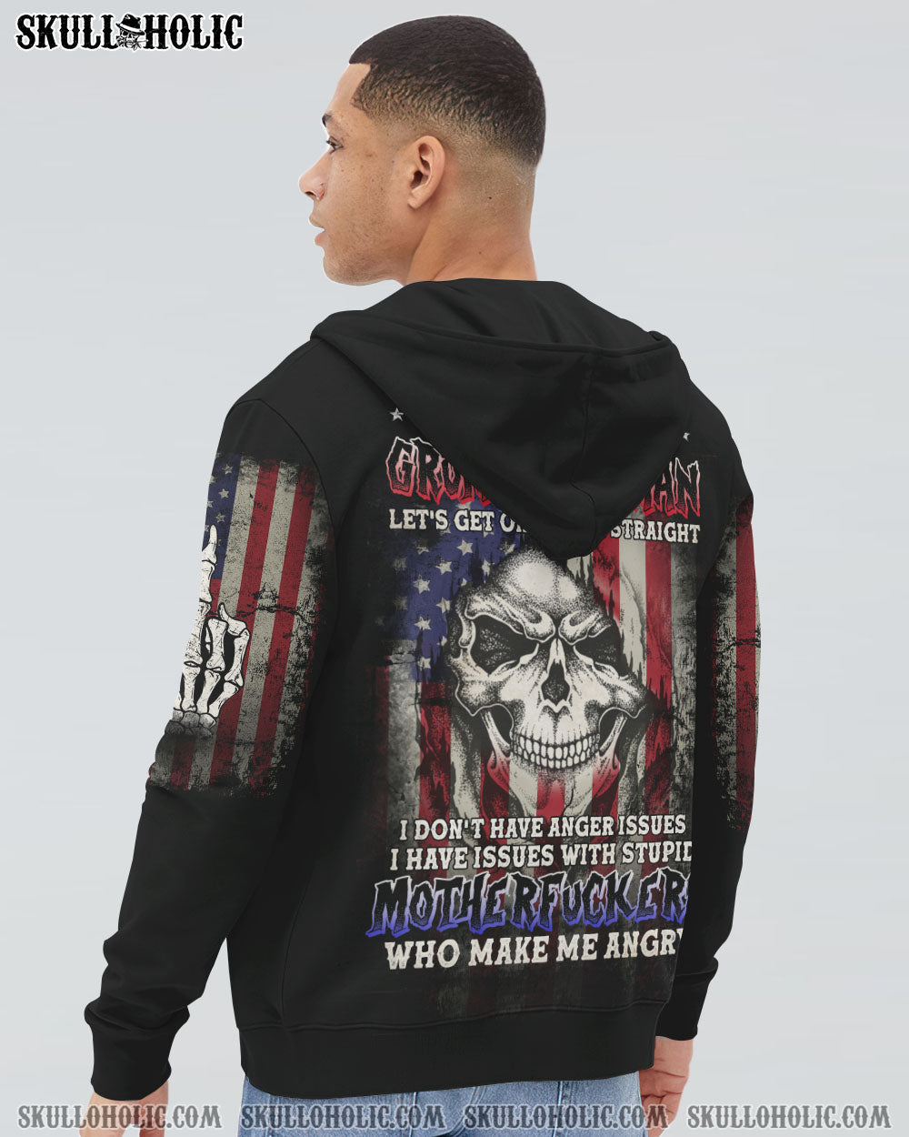 Grumpy Old Man Mother F Grumpy Veteran Skull Graphic AOP Shirts _7_ MYxhk