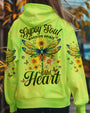 Gypsy Soul Warrior Spirit Wild Heart Dragonfly and Sunflowers Graphic AOP Shirts _7_ OdkJL