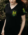 Hello Darkness My Old Friend Green Dragonfly Moon Graphic AOP Shirts _12_ xL605