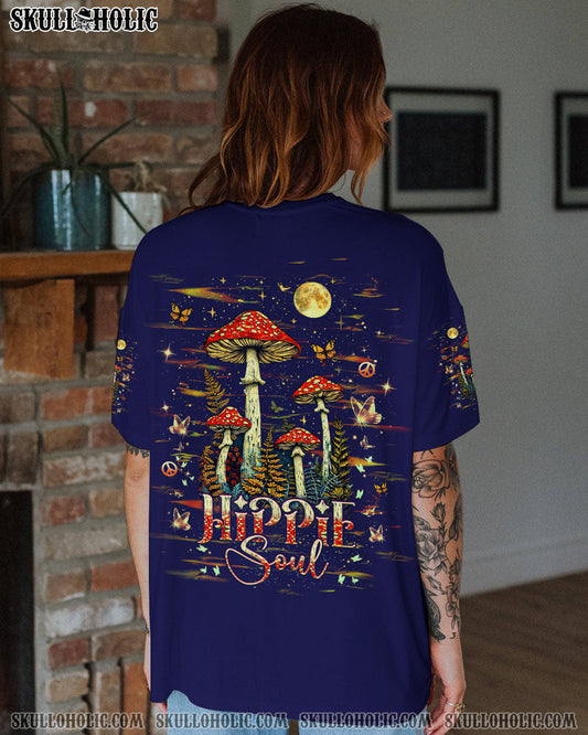 Hippie Soul Magic Mushroom _26 Moon Psychedelic Forest Graphic AOP Shirts _1_ xFUY9