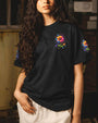 Hippie Soul Neon Flower and Peace Sign Colorful Hippie AOP Shirts _10_ Rkcfo