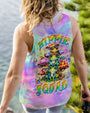 Hippie Squad Frog Psychedelic Mushroom Colorful Tie Dye AOP Shirts _11_ n1z95