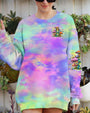 Hippie Squad Frog Psychedelic Mushroom Colorful Tie Dye AOP Shirts _6_ mkk6E