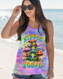 Hippie Squad Frog Psychedelic Mushroom Colorful Tie Dye AOP Shirts _9_ CusSH