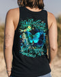 I Believe There Are Angels Among Us Blue Butterfly Graphic AOP Shirts _7_ h7AGo
