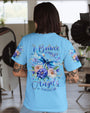 I Believe There Are Angels Among Us Blue Dragonfly with Peony AOP Shirts _11_ NqHkE