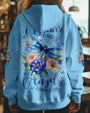 I Believe There Are Angels Among Us Blue Dragonfly with Peony AOP Shirts _8_ sbJUK