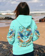 I Believe There Are Angels Among Us Floral Peace Sign Wings AOP Shirts _9_ bUm8n