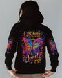 I Believe There Are Angels Among Us Neon Butterfly and Peace Graphic AOP Shirts _5_ 4Fy2o