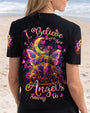 I Believe There Are Angels Among Us Neon VW Butterfly Hippie Van AOP Shirts _3_ LiL8f